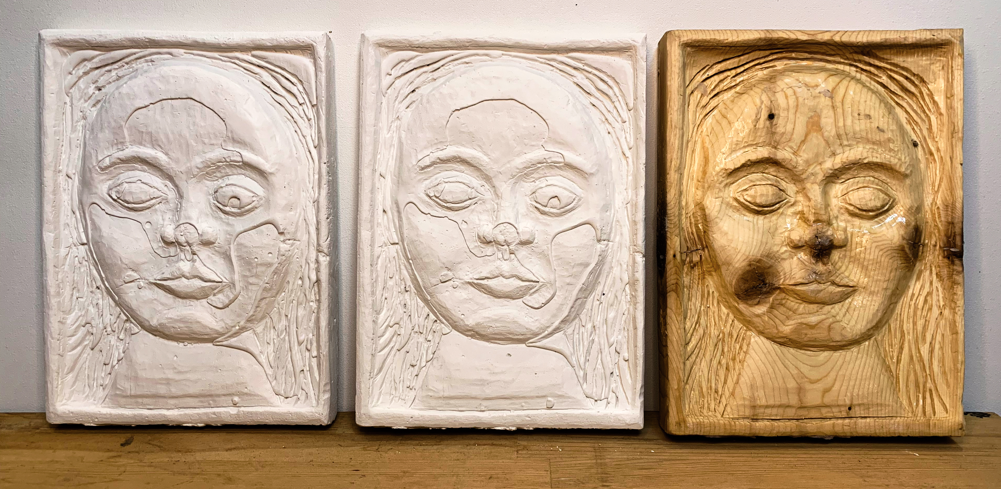 Plaster Cast Tryptic